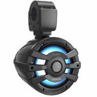 Altavoz de Torre de 100W RMS / Cono de Mica PP 7.7" / Respuesta de Frecuencia 60Hz-20kHz / Sensibilidad 87.5 dB/1W at 1m / IPX6 / Control RGB con 21 Colores y 21 Modos / Incluye Gomas de Montaje y Control Remoto RF