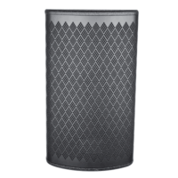 Altavoz Profesional EP-608A | 2 Vías | 150W RMS - 600W Pico | 8" Woofer + 3" Tweeter | Respuesta 65Hz-20KHz | Sensibilidad 95dB | Ángulo 80°H×60°V | Gabinete Trapezoidal Invertido