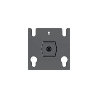 Accesorio - Placa Adaptadora para Panel LED 20 x 20.5 mm | Dimensiones 64 x 64 x 2 mm | Diámetro de Orificio Ø10.3 mm | Separación de Orificios 40 mm.