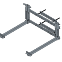 Montaje para Panel Solar de Poste para panel EPL18012AL y batería LIPV100A