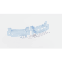 Montaje Galvanizado para Instalar en Poste Gabinetes con Iniciales GBP