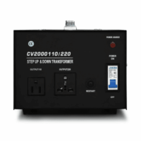 portada_0s400-874 Transformador / 2 Entradas Seleccionables : 110 o 220 VCA / 2 Salidas Seleccionables : 110 o 220 VCA