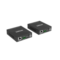 Extensor USB 3.0 | Hasta 100 m por CAT6a | PoC Bidireccional 24 Vcc | RS-232 | 4x USB-A