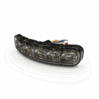 Luz perimetral , 12 LEDs Ultra Brillantes, Dual Color Azul / Claro