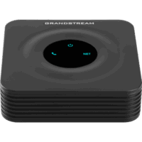 Adaptador de Teléfono Analógico HT801 V2 / 1 Puerto FXS (Conectar Teléfono Análogo) / VoIP Avanzado / Seguridad TLS y SRTP / Soporte Fax T.38 / Compatibilidad con Serie UCM /