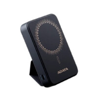 BATERIA DE RESPALDO ADATA POWER BANK MAGNÉTICO R050 5000 MAH USB -C CARGA INALÁMBRICA COLOR NEGRO (PR050-11BK)