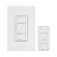 (Caseta Wireless) Kit, Atenuador, control remoto PICO y tapa.
