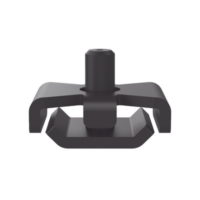 Kit de 50 Piezas de Uniones Con Tornillo y Arandelas, Para Charolas Wire Basket, Color Negro