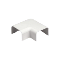 raf10iwx-p Conexión en ángulo recto "L", para uso con canaleta LD10, material ABS, Color Blanco Mate