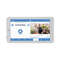 ALULA - Touchpad Slimline para Panel ALULA / Pantalla 7'' Android / Control Local de Seguridad / Montaje en Pared y Escritorio / Wi-Fi Cifrada / Batería de Respaldo