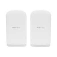 Kit completo Punto a Punto Pre-Configurado hasta 5 Km listos para enlazar, administrable en la Nube, Banda 5Ghz AC WAVE2 MU-MIMO 2X2, Puertos 10/100/1000