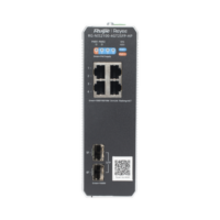 Switch Industrial PoE hasta , Ideal para temperaturas Extremas y protección contra descargas, 1 x PoE++ Port, 3 x PoE+ Ports, and 2 x SFP Uplink Ports