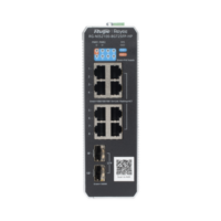 Switch Industrial PoE hasta , Ideal para temperaturas Extremas y protección contra descargas, 1 x PoE++ Port, 7 x PoE+ Ports, and 2 x SFP Uplink Ports