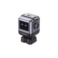 Cargador Mini GaNRobot 30W serie UNO | 1 USB-C de Carga Rápida | Tecnología GaN II | Multiprotocolo PD/QC/SCP/FCA | Carga Inteligente | Pantalla LED | Zapato Magnético Extraíble | Thermal Guard | Color Negro.