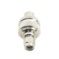 Conector SMA Macho Inverso de Anillo Plegable para RG-8/U, 9913, LMR-400, Níquel/ Oro/ Teflón.