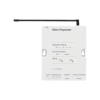 Controlador HUB principal para RadioRa2 LUTRON, soporta 100 dispositivos, 4 repetidores, programacion vía software PC. Alcance total del sistema 2 HUB 8 rep