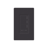 (RadioRa3) Botonera Sunnata Negro 3 escenas y 2 botones subir/bajar para Radio RA3, programe escenas diferentes en cada botón.