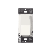 (RadioRA3) Apagador Auxiliar de pared, compañero de apagadores multilocación. Usar en 3 vías o escalera. Color blanco mate.