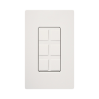 Caja de pared para contactos varios, 6 mini espacios.