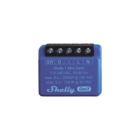 Mini Interruptor inteligente con Wi-Fi, contacto seco, 1 canal 8A, compatible con asistentes de voz Alexa y GoogleHome