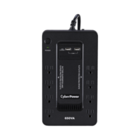 UPS de 650 VA/390 W, Topología Standby con Modo Ahorrador ECO, Entrada 120 Vca NEMA 5-15P, Con 8 Tomas NEMA 5-15R