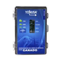 Energizador para Ganado 10,000Volts-2JOULES/ 25,000 metros lineales de protección / Cercas Electrificadas