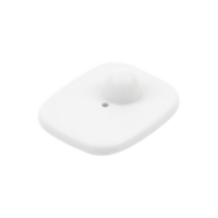 Paquete de 100 Tags RF Para Ropa, Tipo Mini Square, Color Blanco