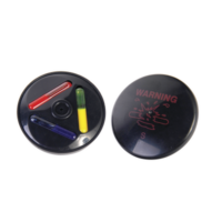 Tag con Tinta para Ropa /Si se viola el sello, la Ropa quedará Marcada con Tinta! / Paq. 100 pzs