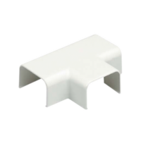 tf10iwx-p Accesorio en "T", para uso con canaleta LD10, material ABS, Color Blanco Mate