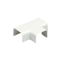 tf5iwe-p Conexión en "T", para uso con canaleta LD5, material ABS, Color Blanco Mate