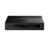 Switch no administrable de 16 puertos 10/100 Mbps para escritorio