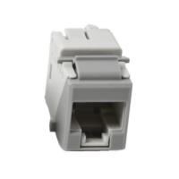 Jack UltraMAX Cat5e, UTP, Tipo Keystone, Color Gris, Punch Down