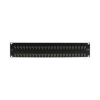 Patch Panel UltraMAX. UTP, Precargado con Jacks Cat6A, 48 Puertos, Plano, 2U