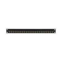 Patch Panel UltraMAX. UTP, Precargado con Jacks Cat6, 24 Puertos, Plano, 1U
