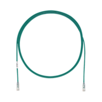 utp28sp7gr-p Cable de Parcheo TX6, UTP Cat6, Diámetro Reducido (28AWG), Color Verde, 7ft