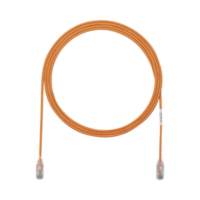 utp28sp7or-p Cable de Parcheo TX6, UTP Cat6, Diámetro Reducido (28AWG), Color Naranja, 7ft