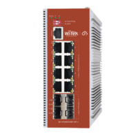 Switch L2+ PoE Industrial / Administración Cloud-Web-CLI / 8 Puertos PoE af/at/bt 100/1000 Mbps / 2 Puertos SFP Gigabit / Presupuesto PoE 460 W / Protocolo ERSP (redundancia enlaces)