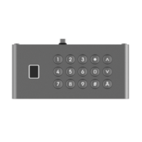 Módulo de Teclado y Huella Digital para Frente de Calle IP DS-KD9633-WBE6/ Conexión USB-C / 15 Botones / IP65 / IK07