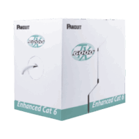 Bobina de Cable UTP 305 Metros (1000 Pies) de Cobre, TX6000? PanNet, Reelex, Gris, Categoría 6 Mejorado (23 AWG), PVC (CMR, Riser), de 4 Pares