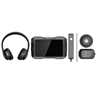 AD21 - Cámara de Imagen Acústica Portátil / DETECTAR FUGA DE AGUA / Pantalla táctil de 7" / IP66 PANTALLA IP54 SENSOR PORTATIL