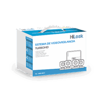 KIT TurboHD 1080p / DVR 4 canales / 4 Cámaras Bala de Metal / H.265+ / 1 Fuente de Poder Profesional / Accesorios de Instalación