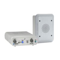 Kit de Estación AP-1TB y Micrófono TLM-W con montaje de pared, incluye alimentación en 12Vcc y cables RCA