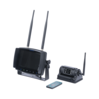 Sistema inalámbrico de reversa con cámara infrarroja , imán y monitor de 7" táctil