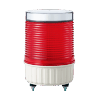 Luz LED destellante IP65, recargable solar en color Rojo